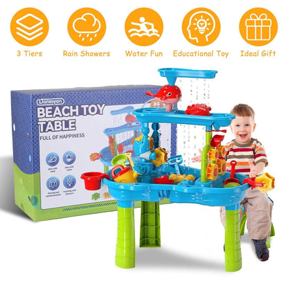 Kids Sand Water Table for 3-6 Years Old Sensory Exercise Friendship Building DailySale