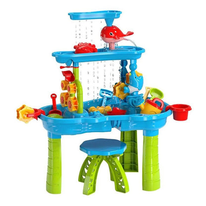 Kids Sand Water Table for 3-6 Years Old Sensory Exercise Friendship Building DailySale