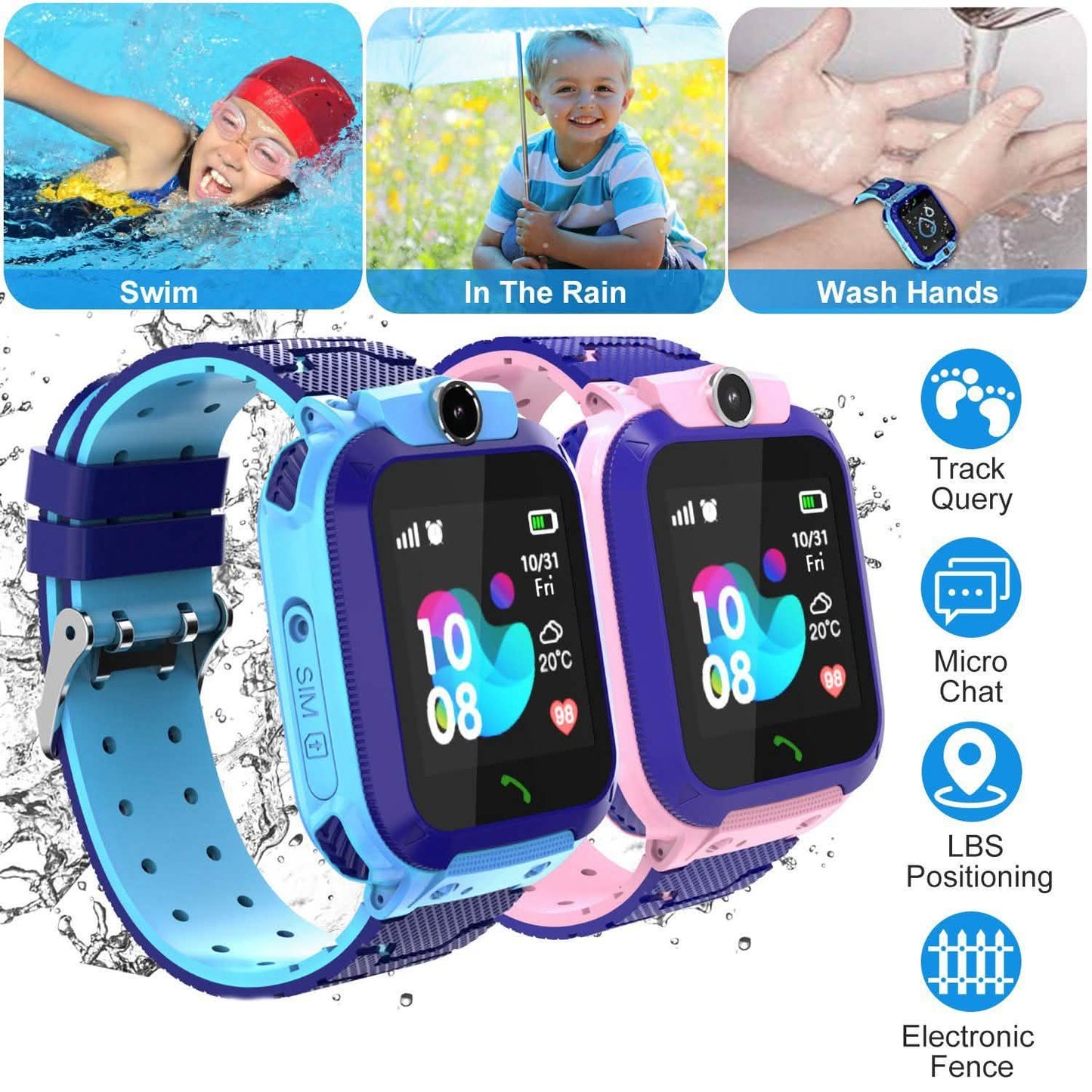 Kid's Smartwatch GPS Tracker DailySale