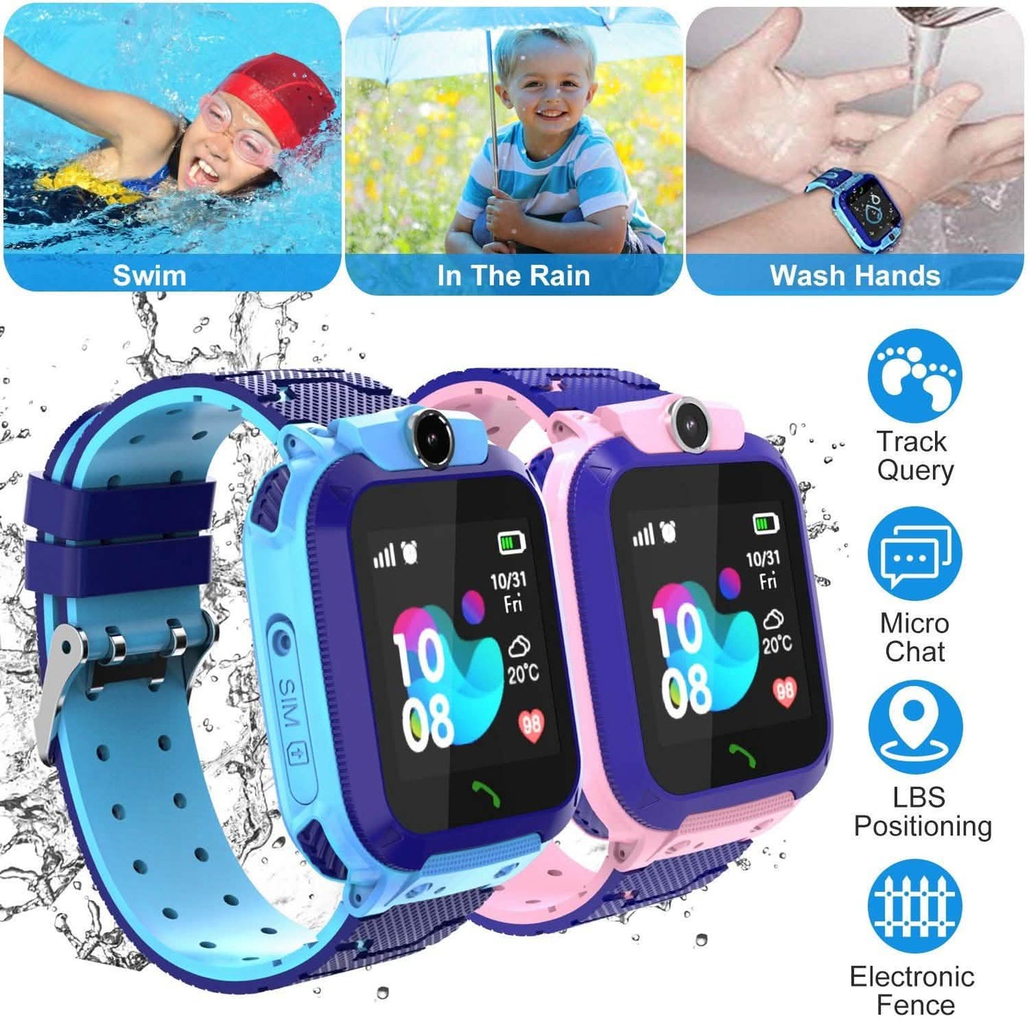 Kid's Smartwatch GPS Tracker DailySale