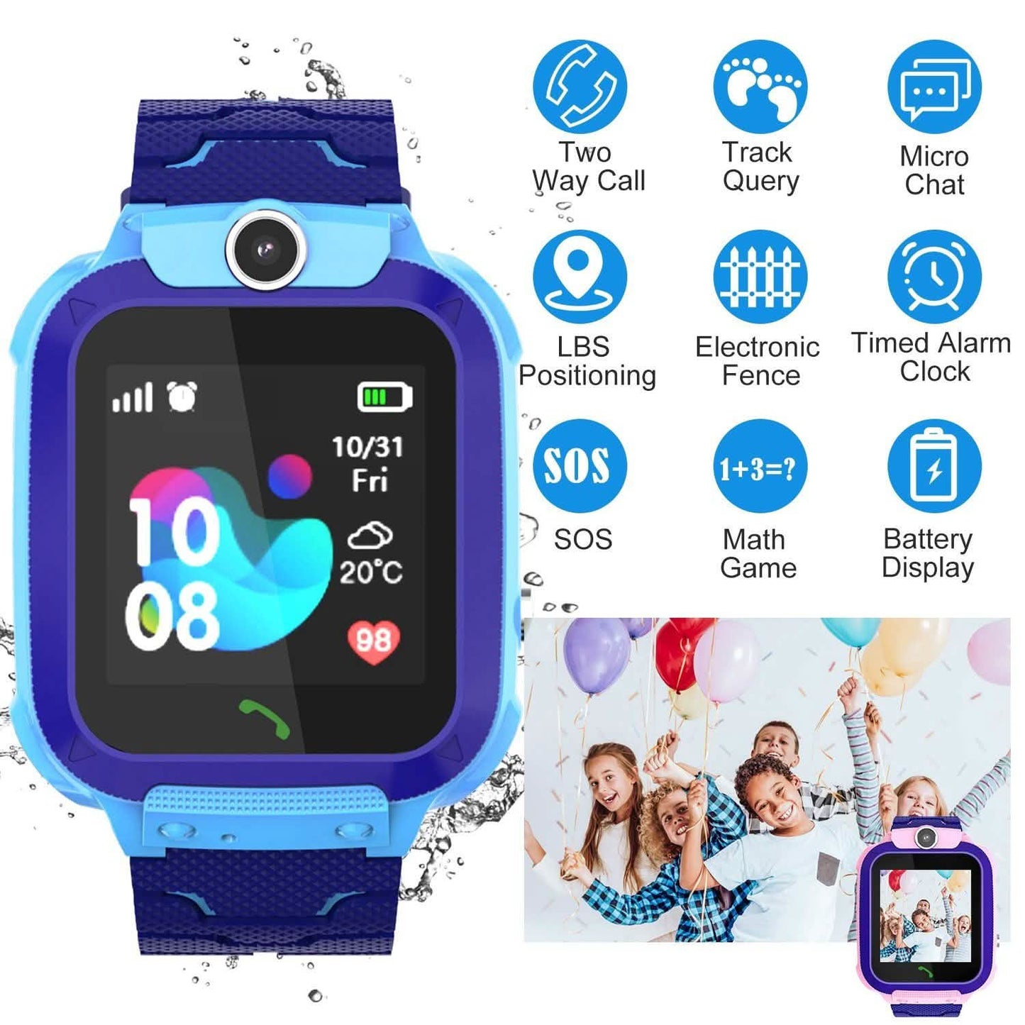 Kid's Smartwatch GPS Tracker DailySale