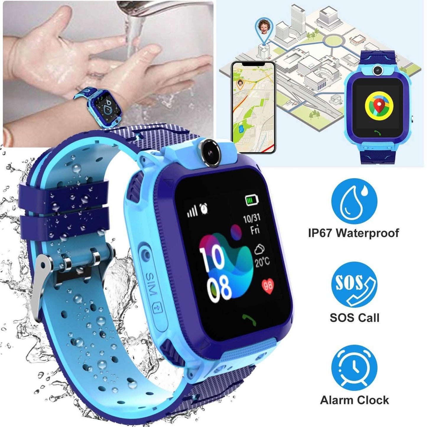 Kid's Smartwatch GPS Tracker DailySale