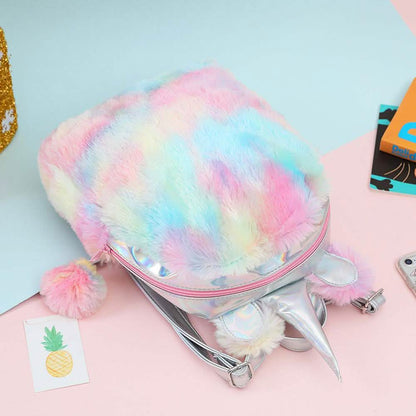 Kids Soft Tie-Dye Unicorn Backpack DailySale