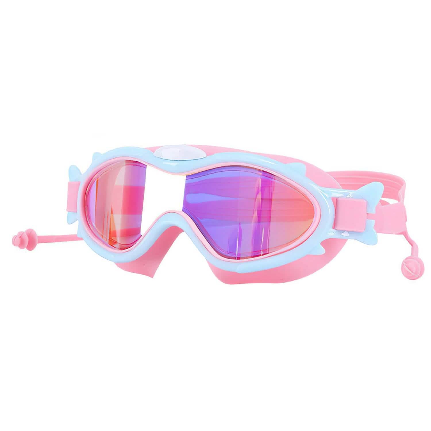 Kids Swim Goggles with Ear Plugs UV Protection Anti-Fog Leak Proof DailySale