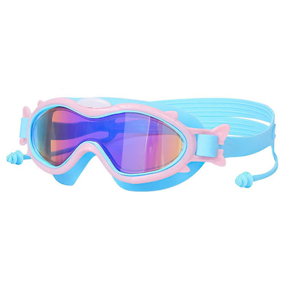 Kids Swim Goggles with Ear Plugs UV Protection Anti-Fog Leak Proof DailySale