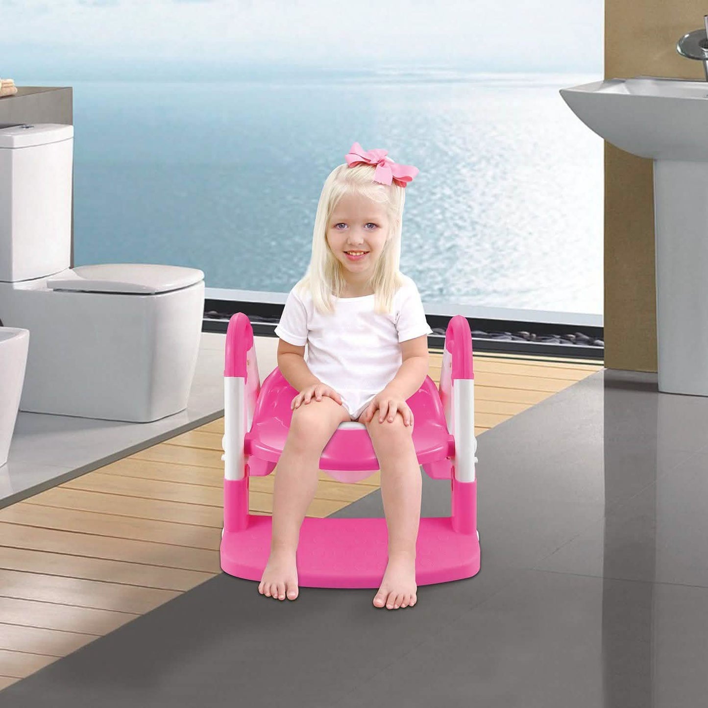 Kids Toilet Seat Toddler Potty Training Chair DailySale