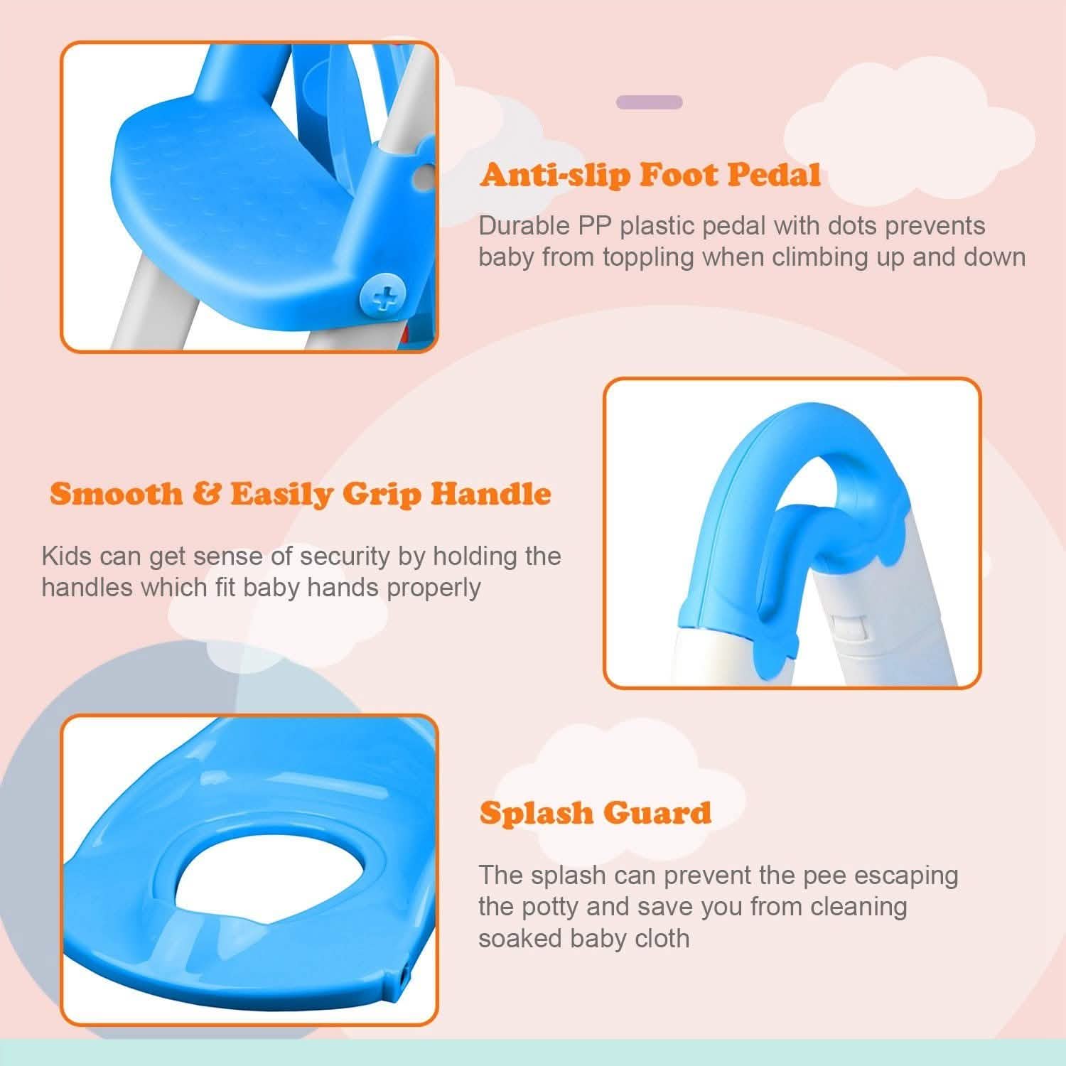 Kids Toilet Seat Toddler Potty Training Chair DailySale
