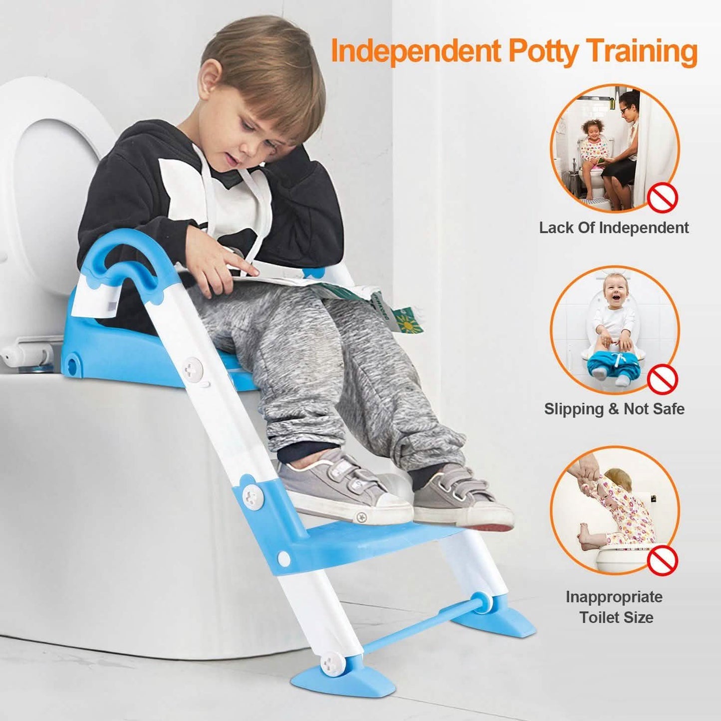 Kids Toilet Seat Toddler Potty Training Chair DailySale