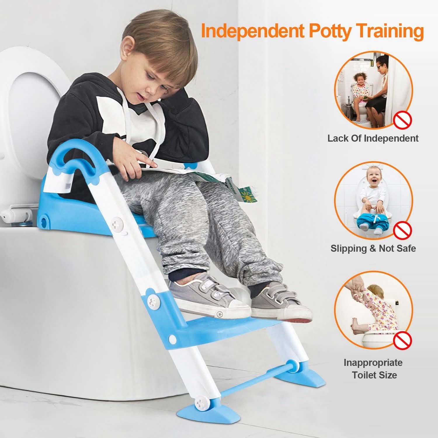 Kids Toilet Seat Toddler Potty Training Chair DailySale