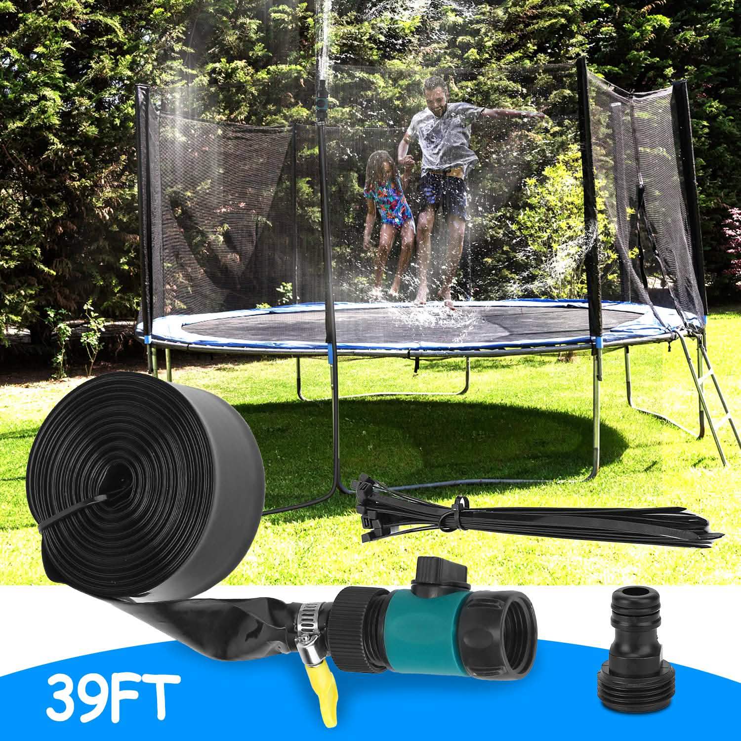 Kids Trampoline Sprinkler Outdoor DailySale