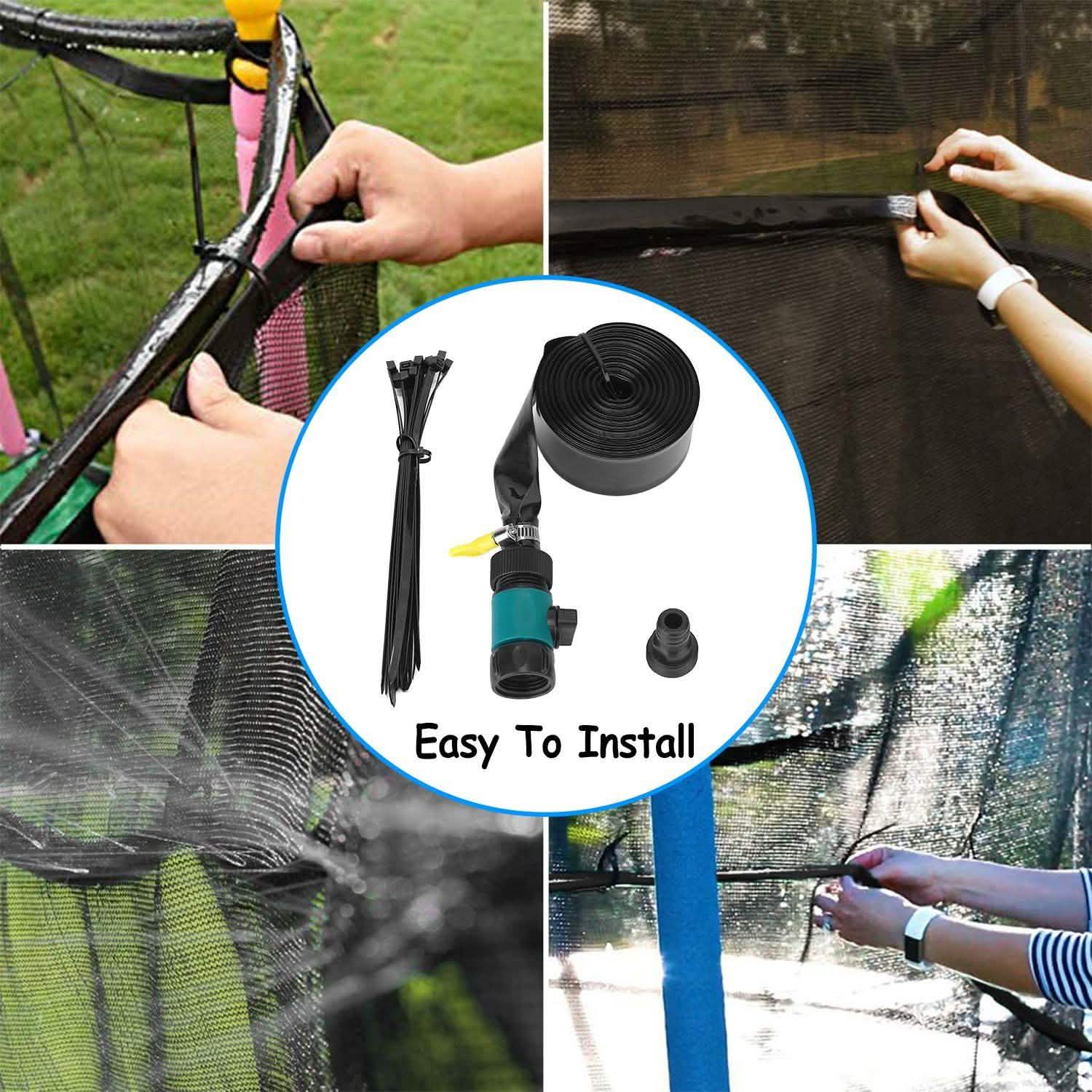 Kids Trampoline Sprinkler Outdoor DailySale