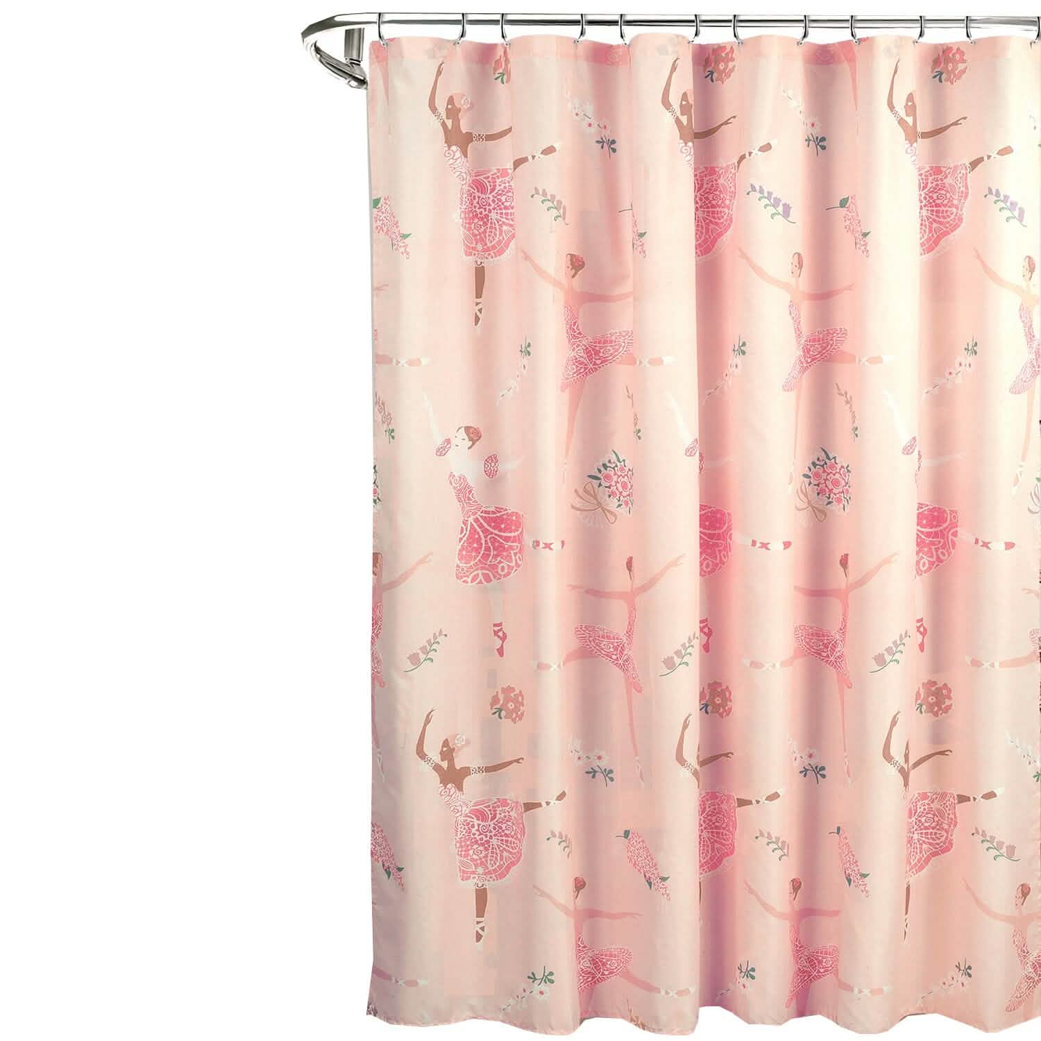 Kidz Mix Dancing Ballerinas Shower Curtain DailySale