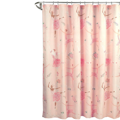 Kidz Mix Dancing Ballerinas Shower Curtain DailySale