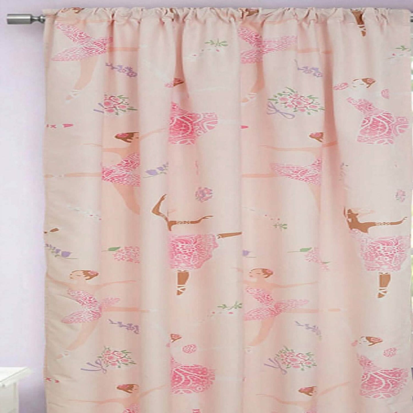 Kidz Mix Dancing Ballerinas Shower Curtain DailySale
