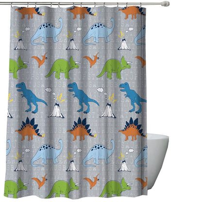 Kidz Mix Dinosaur Walk Shower Curtain DailySale