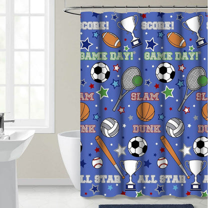 Kidz Mix Game Day Shower Curtain DailySale