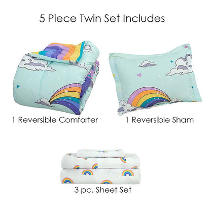 Kidz Mix Magical Unicorn Bed in a Bag DailySale