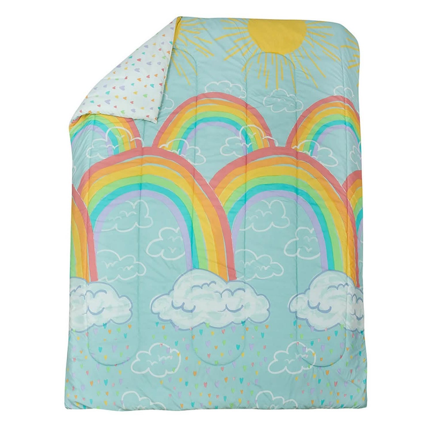 Kidz Mix Rainbow Clouds Bed in a Bag DailySale