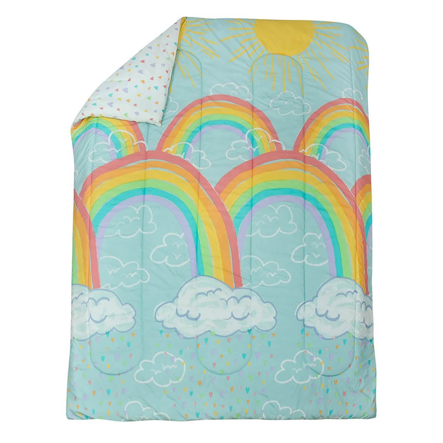 Kidz Mix Rainbow Clouds Bed in a Bag DailySale