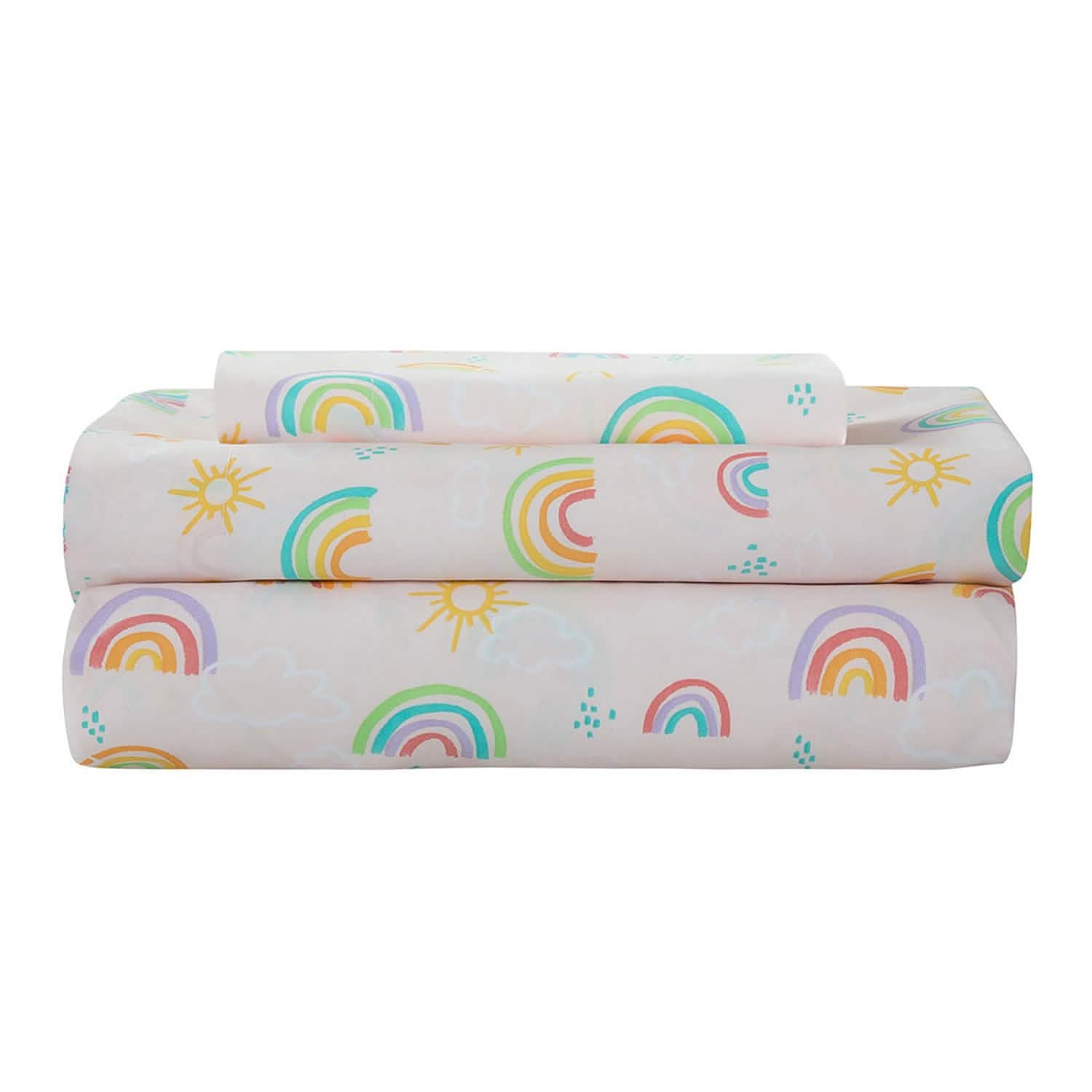 Kidz Mix Rainbow Clouds Bed in a Bag DailySale