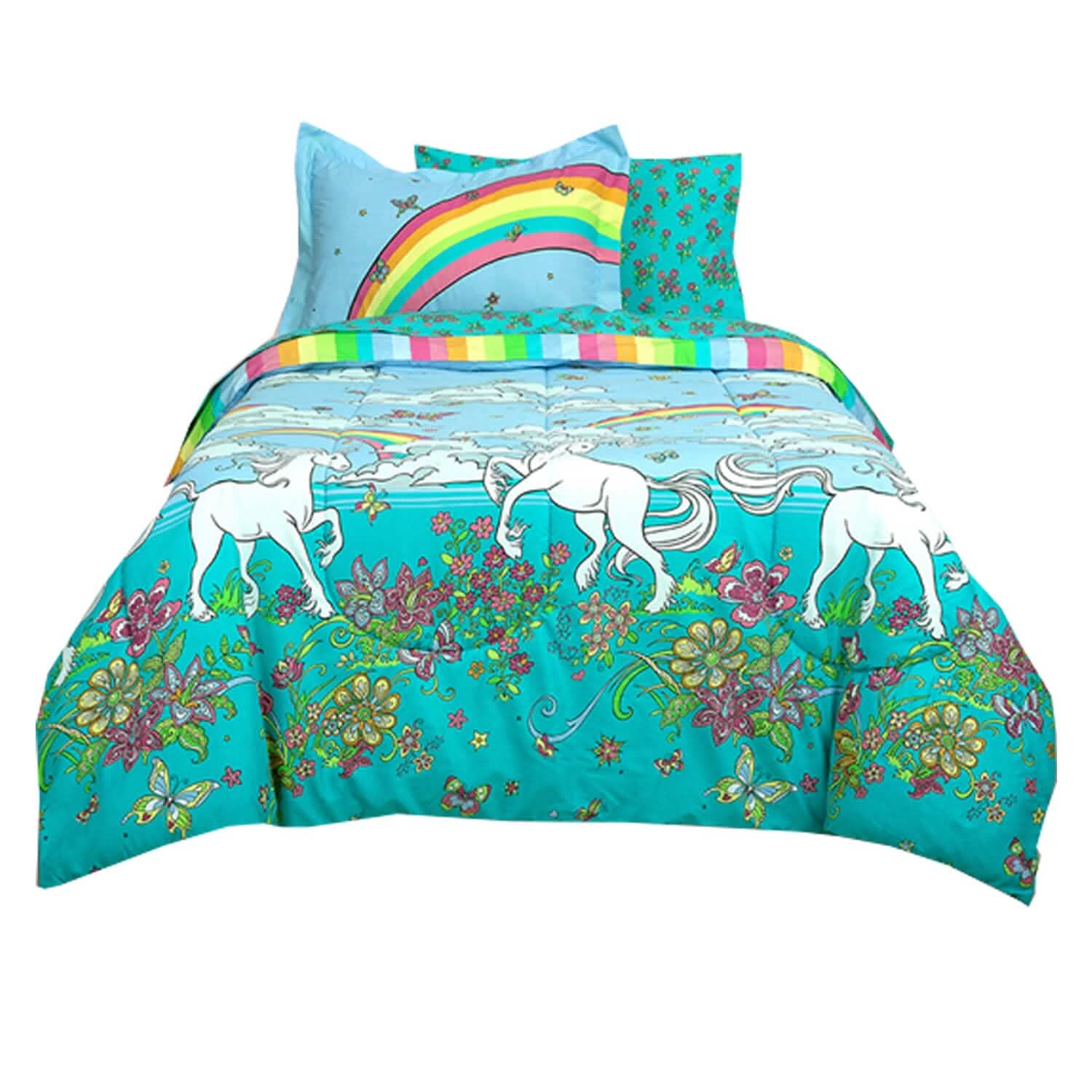 Kidz Mix Rainbow Unicorn Bed in a Bag DailySale