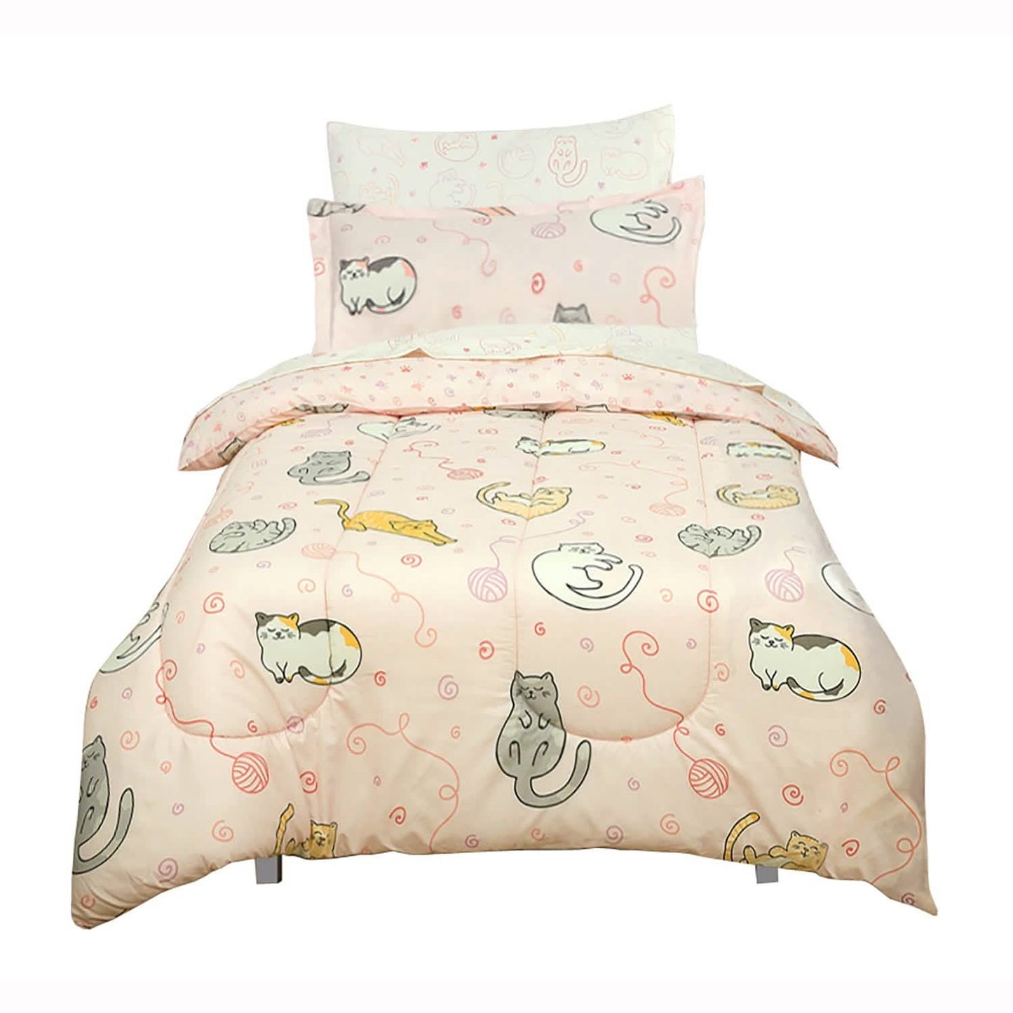 Kidz Mix Sleepy Cats Bed in a Bag DailySale