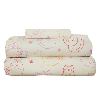 Kidz Mix Sleepy Cats Bed in a Bag DailySale