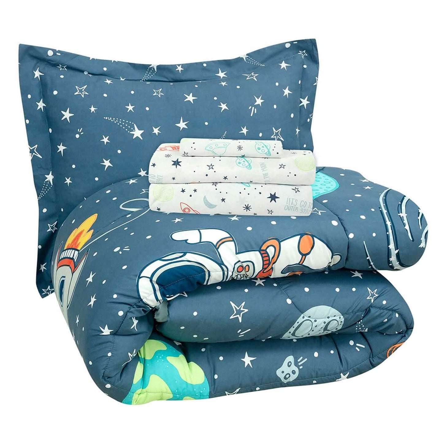 Kidz Mix Space Explorer Bed in a Bag DailySale