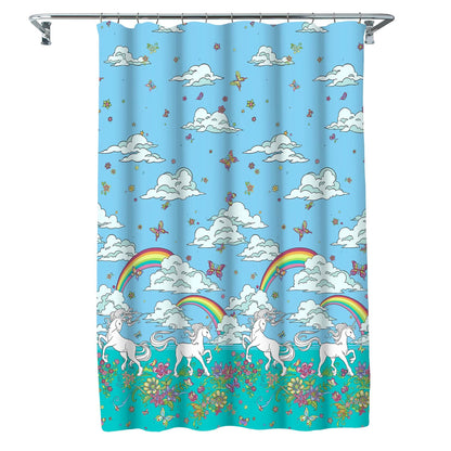 Kidz Mix Unicorn Rainbow Shower Curtain DailySale