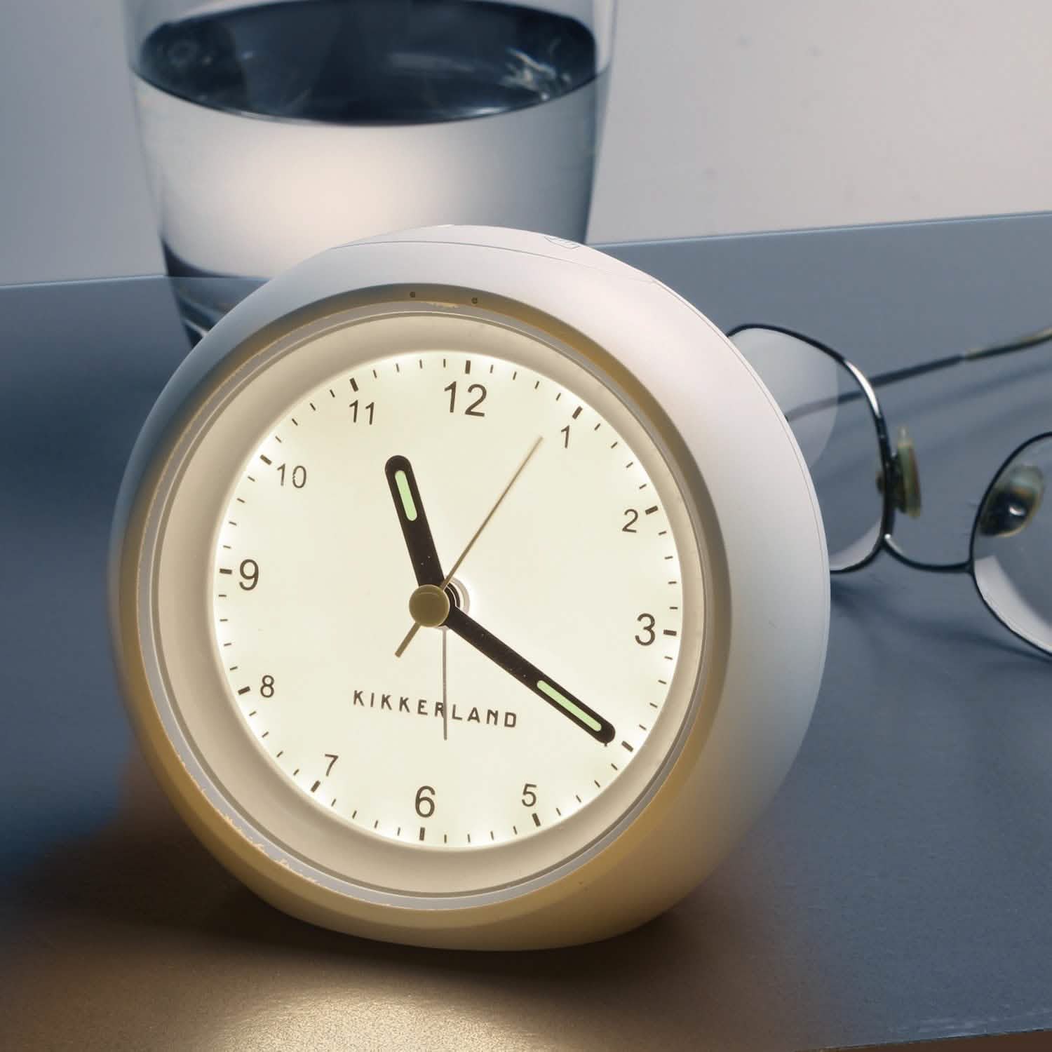 Kikkerland Design Lighted Sleep Clock - Pulsing Night Light Promotes Focused Relaxation DailySale