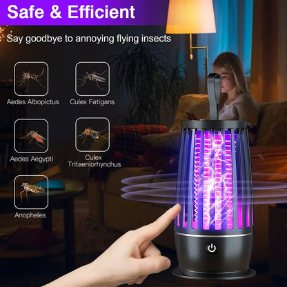 Killer Lamp Bug Zapper with Night Light Strap Mosquito Catcher DailySale