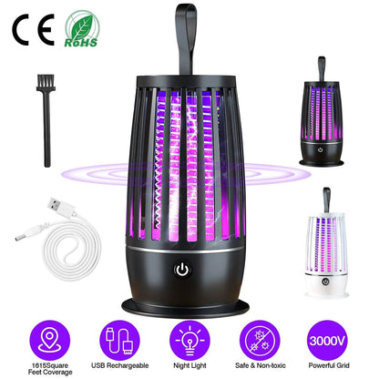 Killer Lamp Bug Zapper with Night Light Strap Mosquito Catcher DailySale