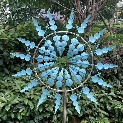 Kinetic Wind Sculptures & Spinners 3D Wind Spinner Wind Powered Wind Art DailySale