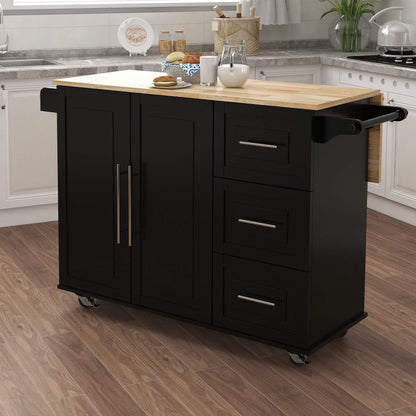 Kitchen Carts on Wheels DailySale