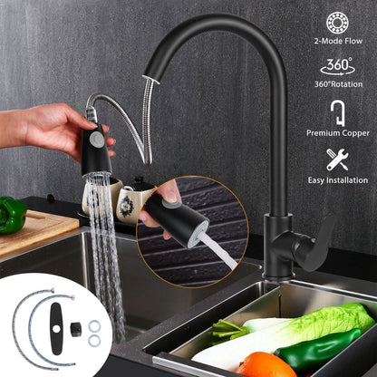Kitchen Faucet Single Handle with Hot and Cold Control DailySale