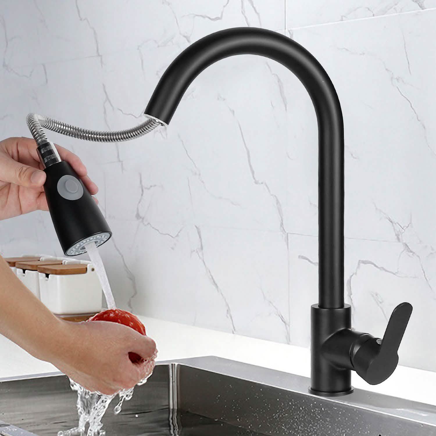 Kitchen Faucet Single Handle with Hot and Cold Control DailySale
