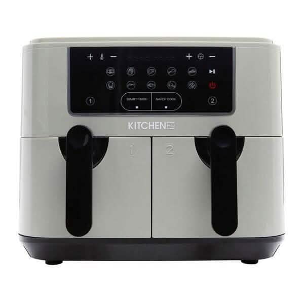 Kitchen HQ 10-in-1 9-Quart Dual Air Fryer with Kebabs (Refurbished) DailySale