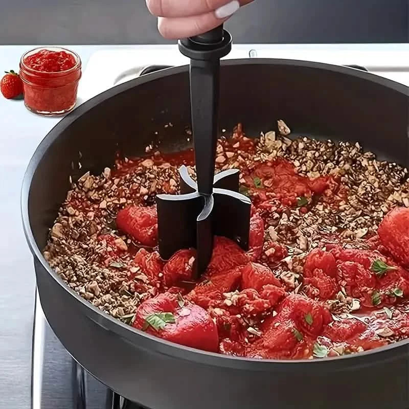 Kitchen Meat Chopper Ground Beef Masher Utensil Heat Resistant Non-Stick DailySale