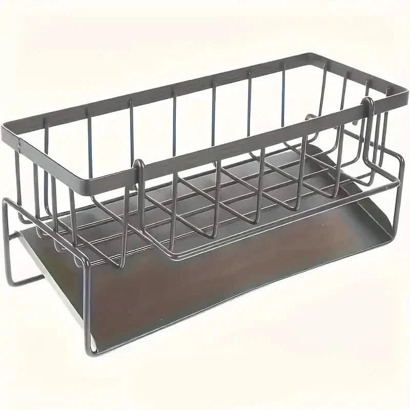 Kitchen Storage Rack - Multi-Functional Household Sink Organizer with Drain Basket DailySale