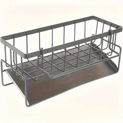 Kitchen Storage Rack - Multi-Functional Household Sink Organizer with Drain Basket DailySale