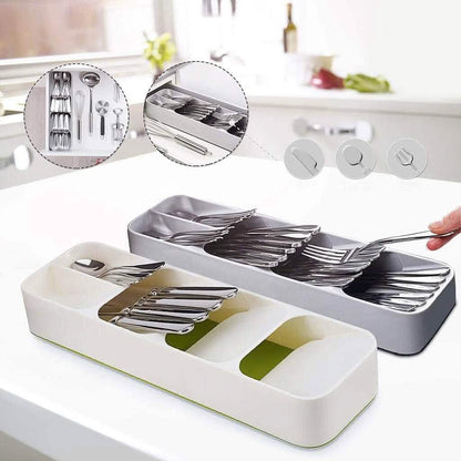 Kitchen Tableware Drawer Spoon Storage Box DailySale
