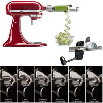 KitchenAid 7 Blade Spiralizer Plus with Peel, Core and Slice DailySale