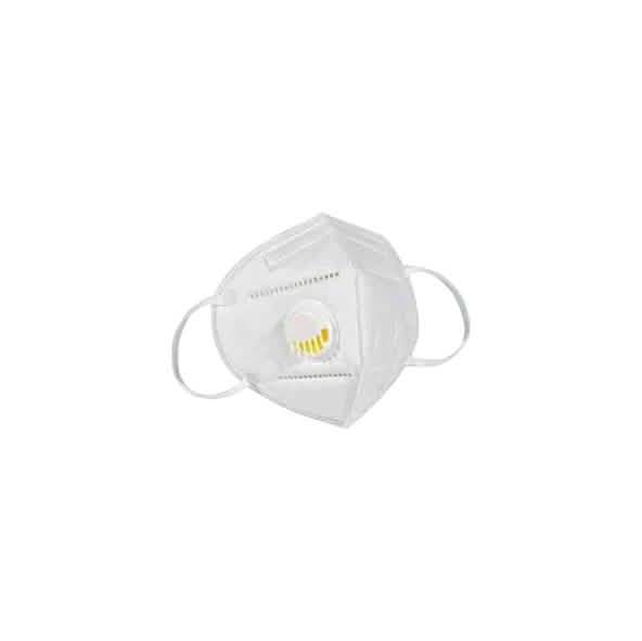 KN95 White Disposable Face Masks with Flow Exhalation Valve DailySale