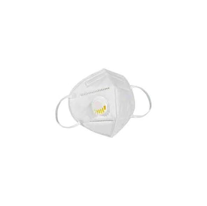 KN95 White Disposable Face Masks with Flow Exhalation Valve DailySale