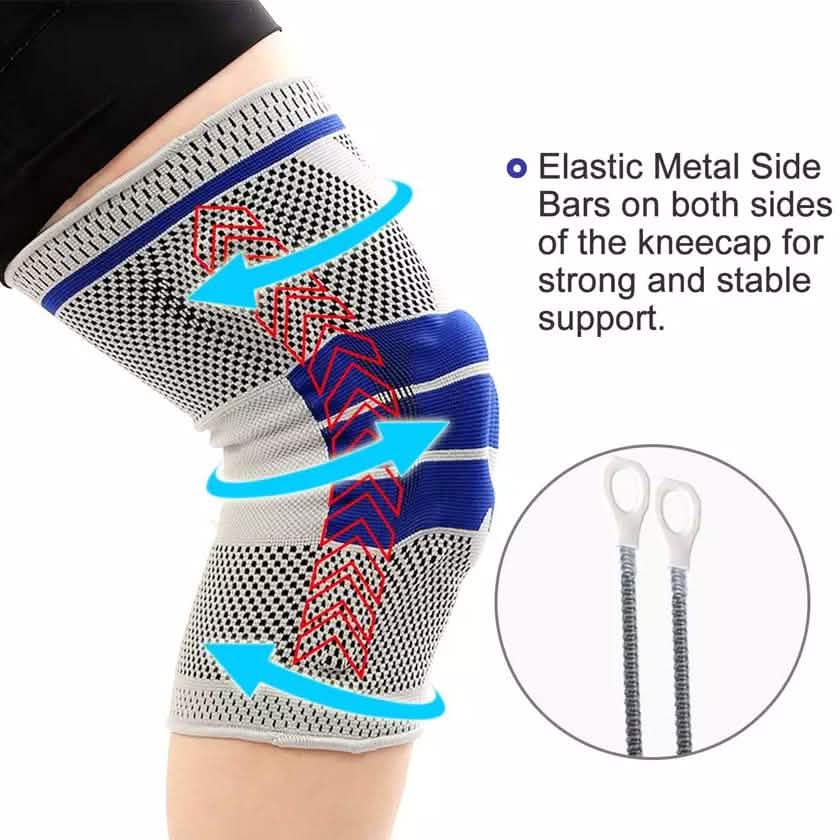 Knee Brace Compression Sleeve Knee Pads Support for Meniscus Tear Single Wrap DailySale