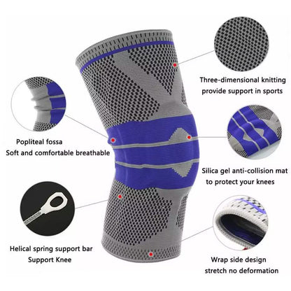 Knee Brace Compression Sleeve Knee Pads Support for Meniscus Tear Single Wrap DailySale