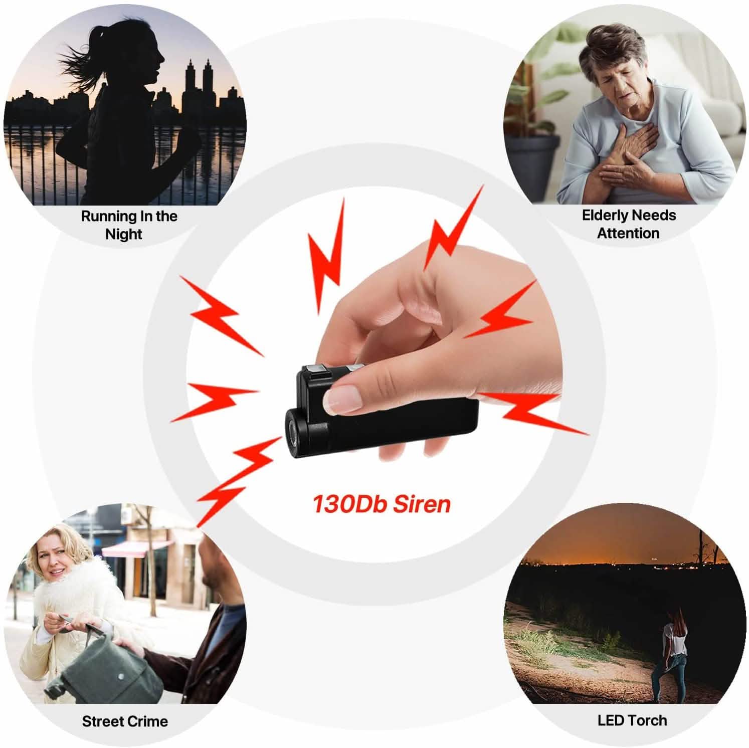 Knight Light Alarm & Flashlight DailySale