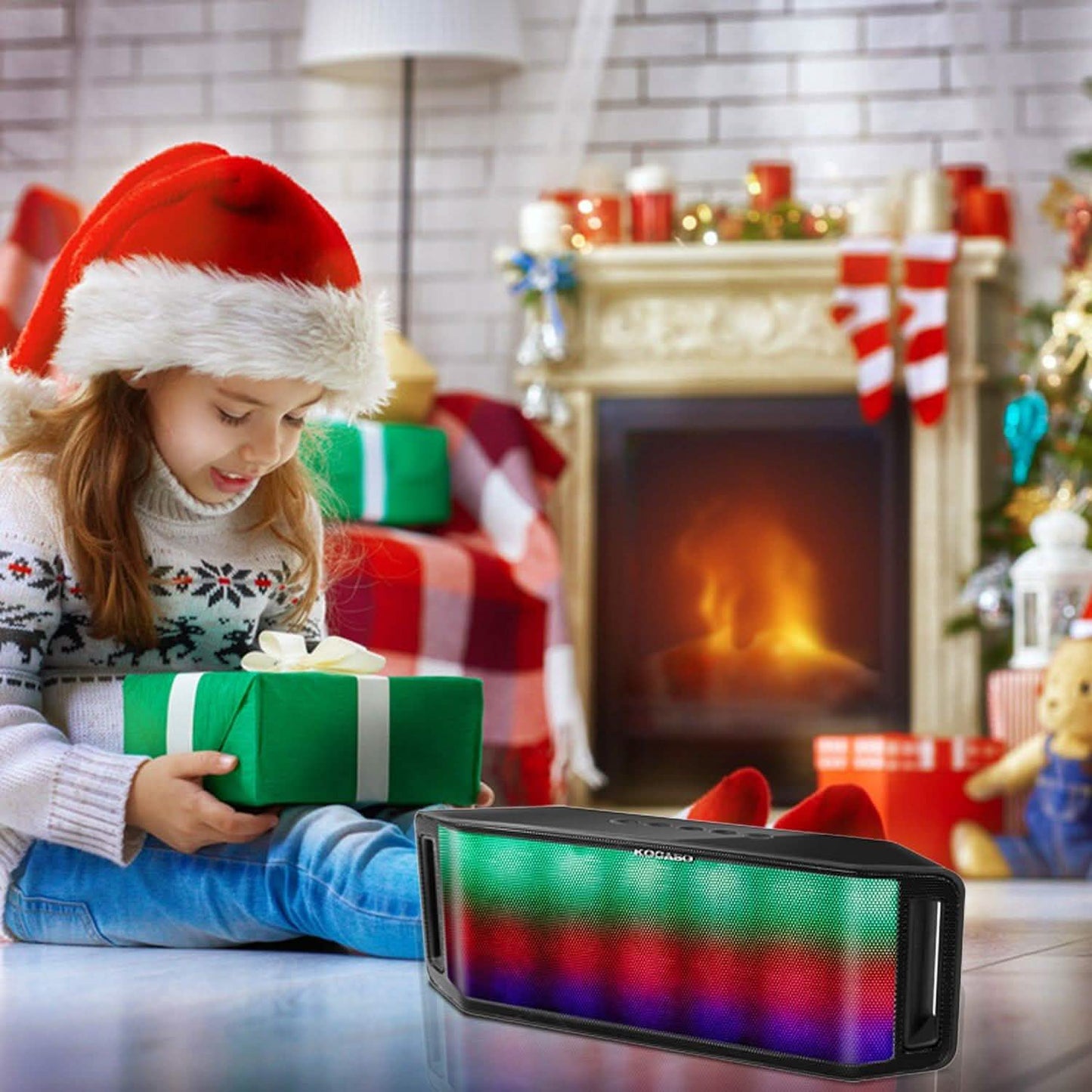 KOCASO LED Wireless Speaker Dynamic Multicolor Hands-Free DailySale