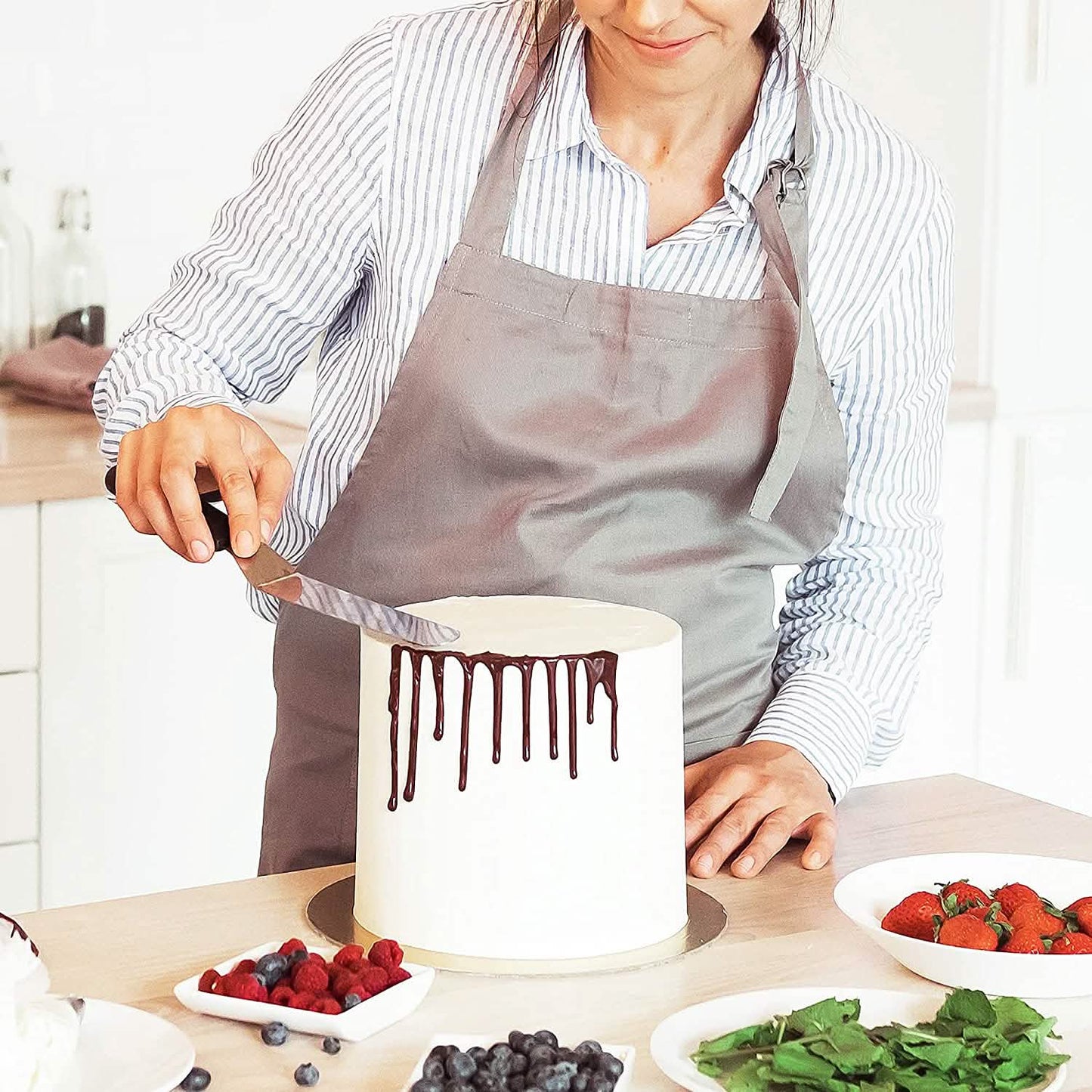 Kootek 11 Inch Rotating Cake Turntable with 2 Icing Spatula and 3 Icing Smoother DailySale