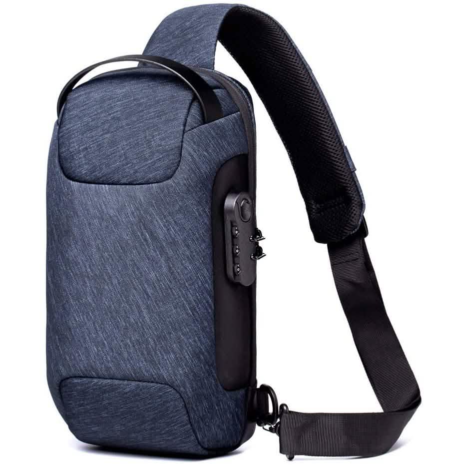 KPYWZER Anti-theft Sling Backpack with USB Charging Port DailySale